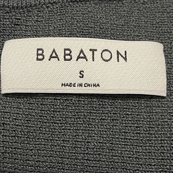 Babaton Black Crop Top - Picture 4 of 6